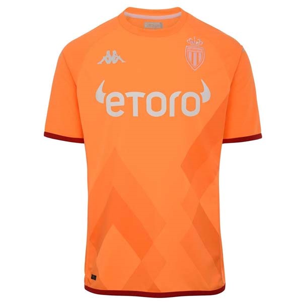 Tailandia Camiseta AS Monaco Portero 2022/2023 Naranja